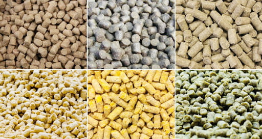 লাইভ স্টক জন্য বিভিন্ন ফিড pellets